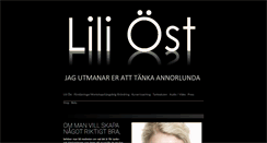 Desktop Screenshot of liliost.se